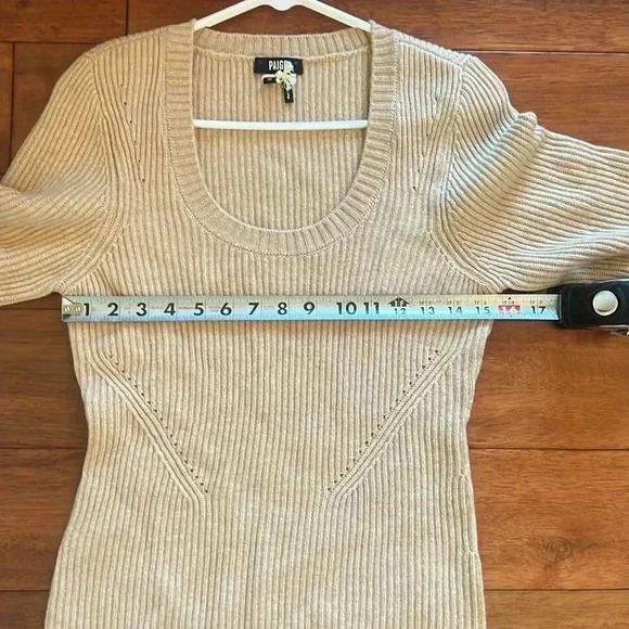 Paige Virtue Top Size M Camel color - Picture 9 of 13
